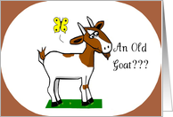 Old Goat Birthday Card