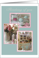 Shabby Chic Thinking of You card
