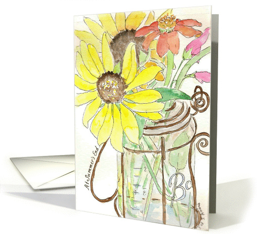 At Summer's End card (287591)