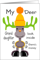 Deer Granddaughter...