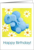 Cute Blue Elephant...