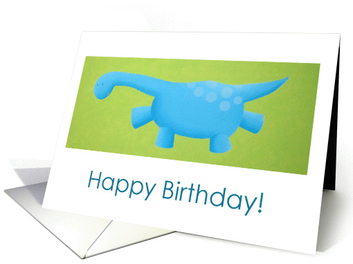 Happy Birthday Dino card (274242)