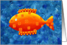 One Spotty Fish card