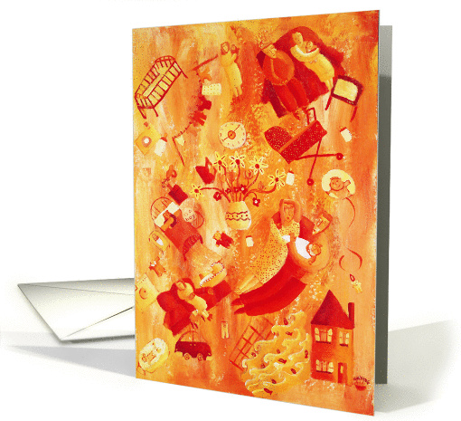 Arrival of Baby card (295690)
