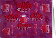 Strawberries and Cream card