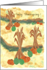 Thanksgiving Pumpkins card