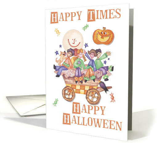 Halloween Hayride card (275211)