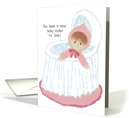 New Baby Sister card (279667)