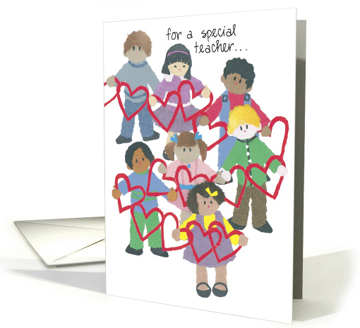 For a Special Teacher card (279699)