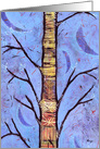 Blue Spirit Tree Enchanted Forest Aspen Tree card