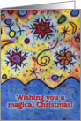 Wishing you a magical Christmas! card