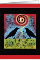 Two Sit and Reflect II card