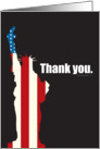 Thank You Veterans card