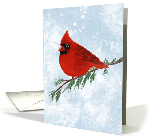 Cardinal Remembrance at the Holidays card (1749692)
