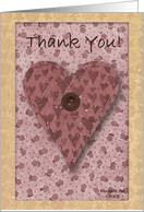 Support Thank You card