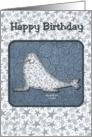 Seal Birthday Card