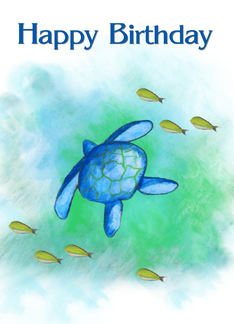 Sea Turtle Birthday