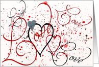 Valentine’s Day Card -Love card