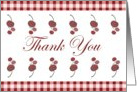 Cherries Thank You Card