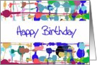 Color Splash Birthday Card