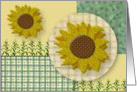 Country Sunflowers Thanksgiving Card