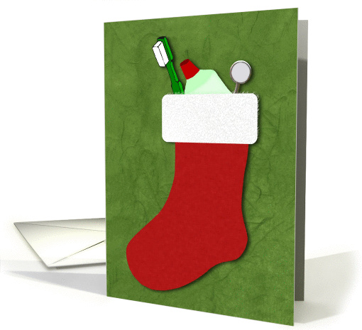 Happy Holidays From Dentist card (513986)