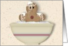 Gingerbread Man Holiday Card
