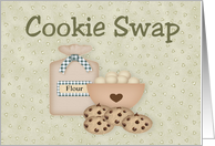 Cookie Swap Invitation card