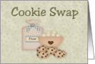 Cookie Swap Invitation card