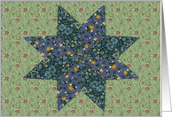 Quilting Party Invitation card