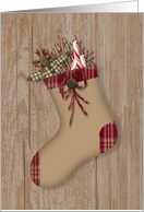 Primitive Stocking...