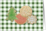 Christmas Cookie Swap Invitation card