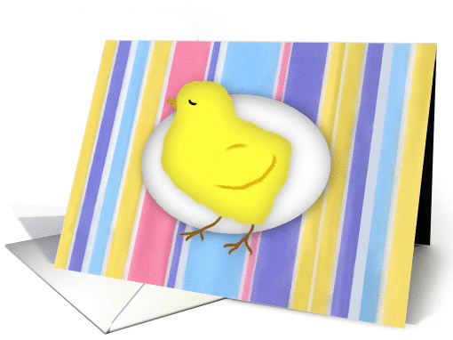 Easter Chick Easter card (917155)