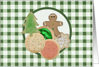 Christmas Cookies Christmas Card