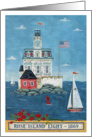 Rose Island Light-1869 card