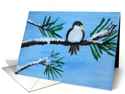 Winter Chickadee by Helen card (1167806)