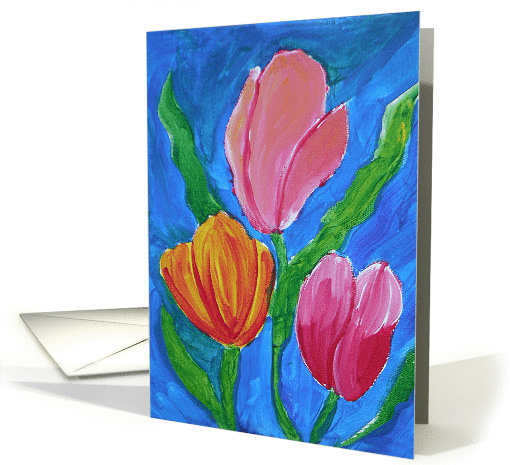 Spring Tulips by Elda card (1168032)