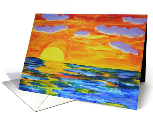 Sunset by Ellie card (1168042)