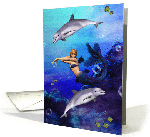 Playful Antics card (284584)