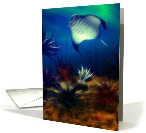 Manta Ray card (285846)