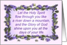 Let The Holy Spirit Flow card