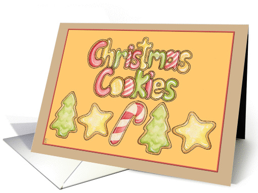 Christmas Cookies card (295248)