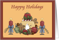 Happy Holidays card