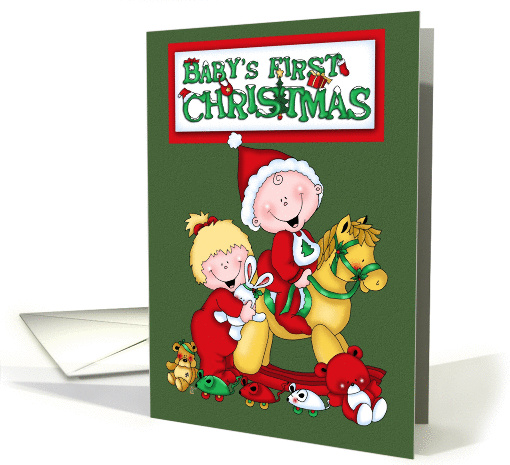 Baby's First Christmas card (298363)