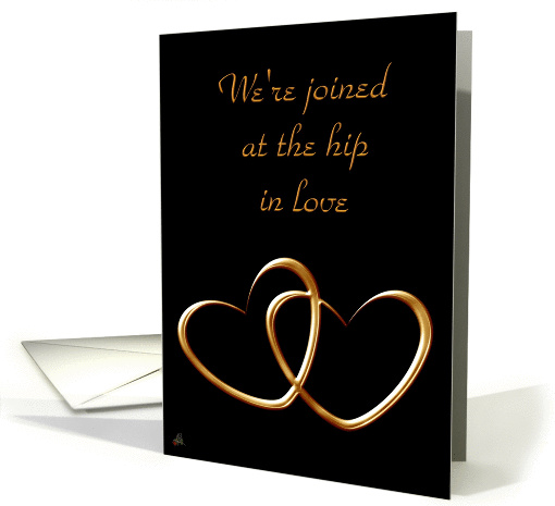 Joined At The Hip card (340110)
