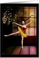 The Song of a Ballerina card