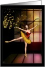 The Song of a Ballerina card