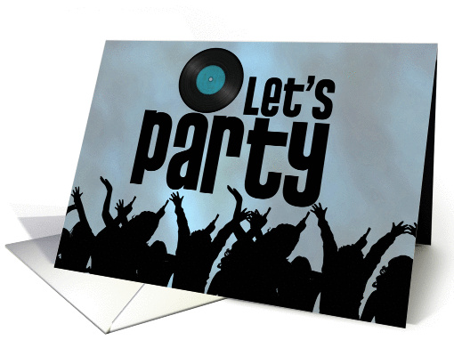 Let's Party card (391837)