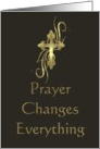 Prayer Changes Everything card