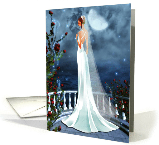 The Bride- msg. to groom card (468832)